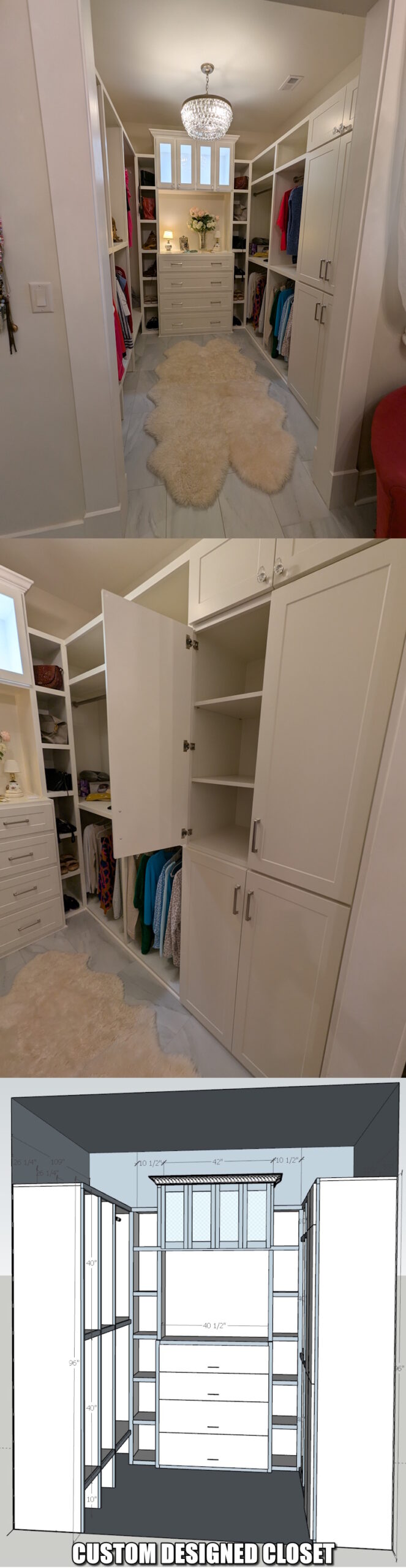 Custom Closet Design and Construction